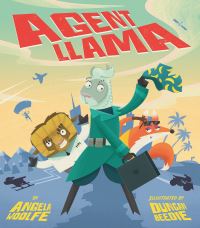 Book Cover for Agent Llama by Angela Woolfe