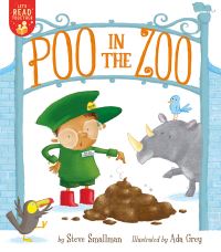 Book Cover for Poo in the Zoo by Steve Smallman