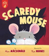 Book Cover for Scaredy Mouse by Alan MacDonald