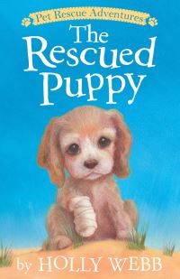 Book Cover for The Rescued Puppy by Holly Webb