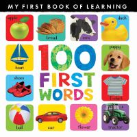 Book Cover for 100 First Words by Tiger Tales, Tiger Tales