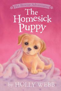 Book Cover for The Homesick Puppy by Holly Webb