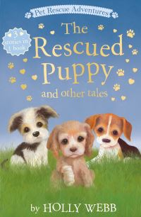 Book Cover for The Rescued Puppy and Other Tales by Holly Webb