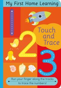 Book Cover for Touch and Trace 123 by Harriet Evans, Tiger Tales Firm
