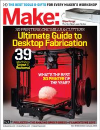 Book Cover for Make: Volume 48 Desktop Fabrication by Rafe Needleman