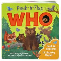 Book Cover for Peek-a-Flap Who by Jaye Garnett