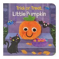 Book Cover for Trick or Treat, Little Pumpkin Puppet Book by Rosa Von Feder