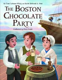 Book Cover for The Boston Chocolate Party by Tami LehmanWilzig, Deborah Prinz