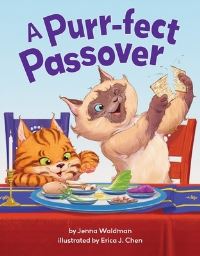 Book Cover for Purr-Fect Passover by Jenna Waldman