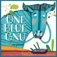 Book Cover for One Blue Gnu by Danna Smith