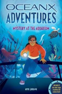 Book Cover for Mystery at the Aquarium by Kate Boehm Jerome