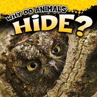 Book Cover for Why Do Animals Hide? by Robin Koontz