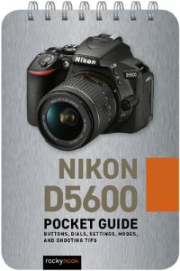 Book Cover for Nikon D5600 by Rocky Nook