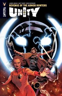 Book Cover for Revenge of the Armor Hunters by James Asmus, Matt Kindt, Diego Bernard, Karl Moline