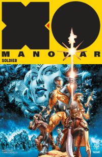 Book Cover for X-O Manowar. Soldier by Matt Kindt