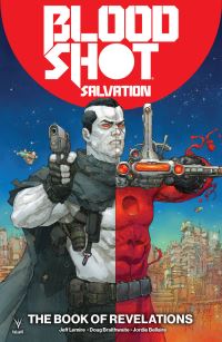 Book Cover for Bloodshot Salvation. The Book of Revelations by Jeff Lemire