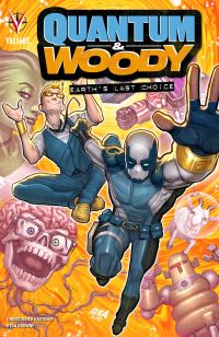 Book Cover for Quantum & Woody by Chris Hastings