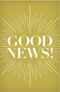 Book Cover for Good News! (25-Pack) by Crossway Bibles