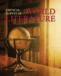 Book Cover for Critical Survey of World Literature by Robert C Evans