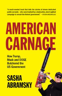 Book Cover for American Carnage by Sasha Abramsky