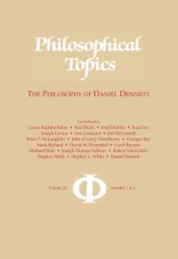 Book Cover for Philosophical Topics 22 by Christopher S Hill
