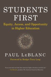 Book Cover for Students First by Paul LeBlanc