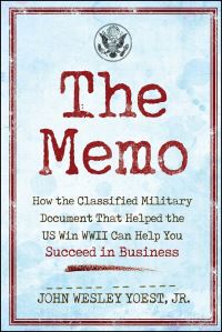 Book Cover for The Memo by John Wesley Yoest
