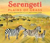 Book Cover for Serengeti by Leslie Bulion