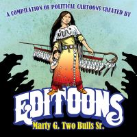 Book Cover for Editoons by Marty Grant Two Bulls