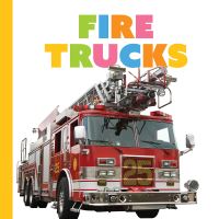 Book Cover for Fire Trucks by Meg Greve