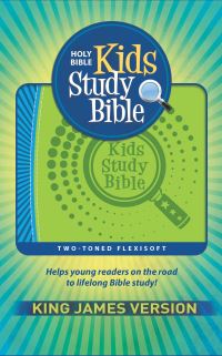 Book Cover for KJV Kids Study Bible (Flexisoft, Green/Blue, Red Letter) by Hendrickson Publishers