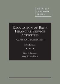 Book Cover for Regulation of Bank Financial Service Activities by Lissa L Broome, Jerry W Markham