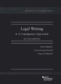 Book Cover for Legal Writing by Ann Sinsheimer, Teresa Brostoff, Nancy M Burkoff