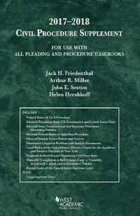 Book Cover for Civil Procedure Supplement, for Use With All Pleading and Procedure Casebooks by Jack Friedenthal, Arthur Miller, John Sexton, Helen Hershkoff