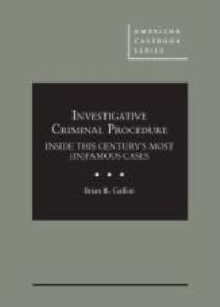 Book Cover for Investigative Criminal Procedure by Brian R. Gallini