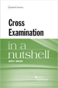 Book Cover for Cross Examination in a Nutshell by Joseph C Bodiford