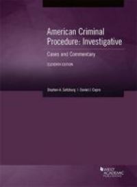 Book Cover for American Criminal Procedure by Stephen A. Saltzburg, Daniel J. Capra