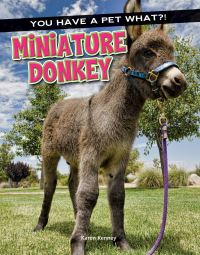 Book Cover for Miniature Donkey by Karen Kenney