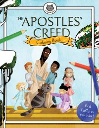 Book Cover for The Apostles' Creed Coloring Book by Natasha Kennedy