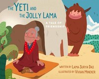 Book Cover for The Yeti & The Jolly Lama by Surya Das