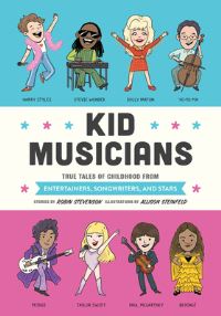 Book Cover for Kid Musicians by Robin Stevenson