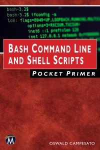 Book Cover for Bash Command Line and Shell Scripts by Oswald Campesato