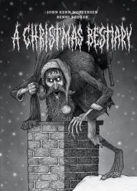 Book Cover for A Christmas Bestiary by Benni Bødker, Fantagraphics Books