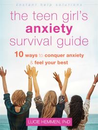 Book Cover for The Teen Girl's Anxiety Survival Guide by Lucie Hemmen
