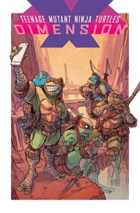 Book Cover for Teenage Mutant Ninja Turtles by Paul Allor, Nickelodeon Firm