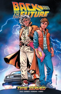 Book Cover for Back to the Future. Time Served by John Barber, Bob Gale