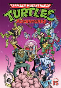 Book Cover for Teenage Mutant Ninja Turtles Adventures. Volume 15 by Justin Eisinger, Alonzo Simon