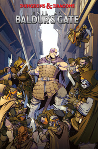 Book Cover for Dungeons & Dragons. Evil at Baldur's Gate by Jim Zub