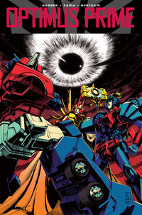 Book Cover for Optimus Prime. Vol 4 by John Barber