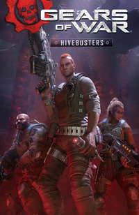Book Cover for Gears of War. Hivebusters by Kurtis J Wiebe
